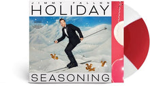 Load image into Gallery viewer, Jimmy Fallon Holiday Seasoning (Red &amp; White Peppermint Swirl Colored Vinyl) Vinyl