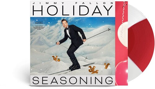 Jimmy Fallon Holiday Seasoning (Red & White Peppermint Swirl Colored Vinyl) Vinyl