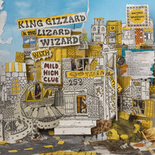 Load image into Gallery viewer, King Gizzard &amp; The Lizard Wizard/ Mild High Club Sketches Of Brunswick East (Limited Edition, &quot;Migraine Edition&quot; Yellow &amp; Black Colored Vinyl) Vinyl