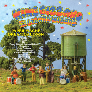 King Gizzard & The Lizard Wizard Paper Mâché Dream Balloon (Limited Edition, Pink Seaglass Colored Vinyl) Vinyl