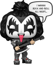 Load image into Gallery viewer, Kiss - Funko POP! Sayings: KISS - The Demon, Rock &amp; Roll All Night (Vinyl Figure, Collectible) Action Figure