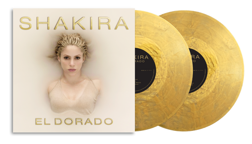 Shakira - El Dorado (Metallic Gold Colored Vinyl, Sticker, 45 RPM, Gatefold LP Jacket) (2 Lp's) Vinyl