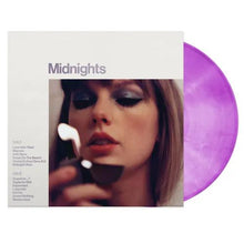 Load image into Gallery viewer, Taylor Swift Midnights [Explicit Content] (Indie Exclusive, Limited Edition, Colored Vinyl, Purple Marble) Vinyl