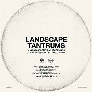 The Mars Volta - Landscape Tantrums - Unfinished Original Recordings Of De-Loused In The Comatorium (Black Vinyl) Vinyl