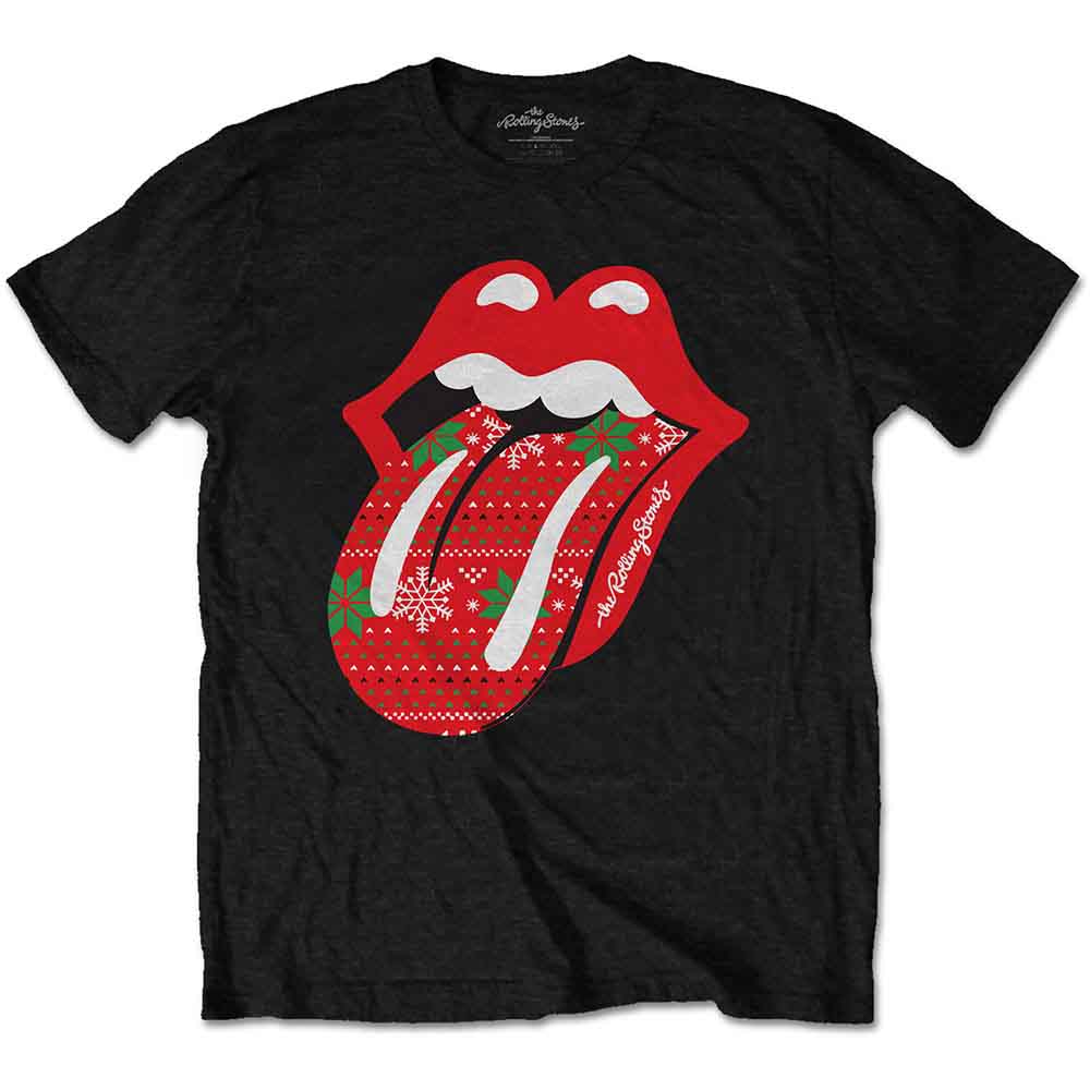 The Rolling Stones Christmas Tongue