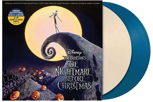 Various Artists The Nightmare Before Christmas (Original Soundtrack) (Limited Edition, Bone & Aqua Colored Vinyl) (2 Lp's) Vinyl