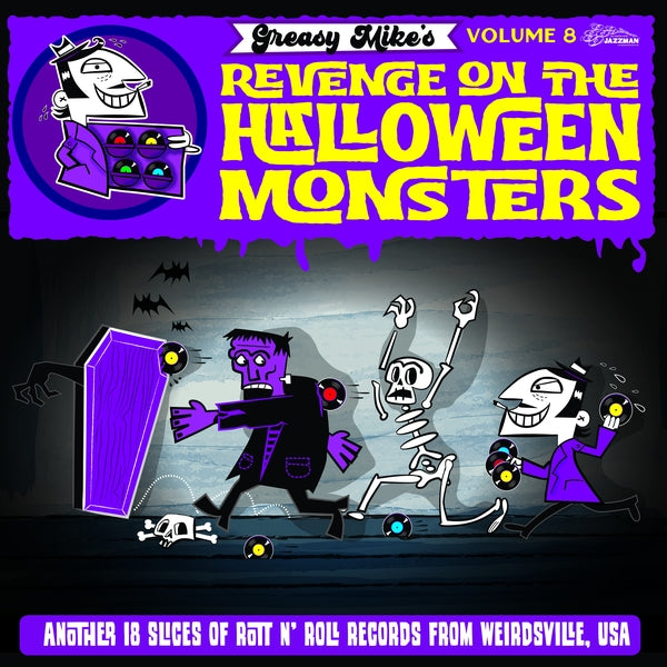 Various Atrists - Greasy Mike Volume 8: Revenge On The Halloween Monsters Vinyl