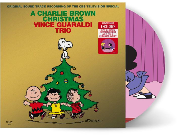 Vince Guaraldi Trio - A Charlie Brown Christmas (Original TV Soundtrack) (Limited Edition, Gold Foil Cover, Picture Disc Vinyl) Vinyl