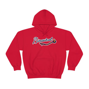 Binaural Records "Atlanta Braves" Themed Heavy Blend™ Hoodie