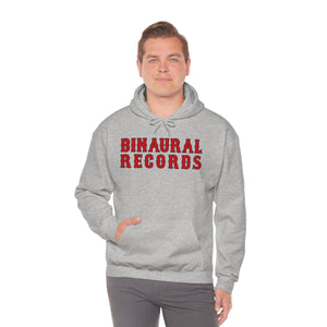 Binaural Records BoSox Themed Heavy Blend™ Hoodie