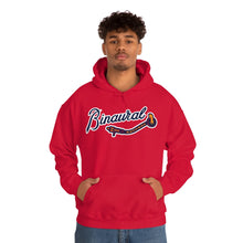 Load image into Gallery viewer, Binaural Records &quot;Atlanta Braves&quot; Themed Heavy Blend™ Hoodie