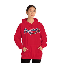 Load image into Gallery viewer, Binaural Records &quot;Atlanta Braves&quot; Themed Heavy Blend™ Hoodie