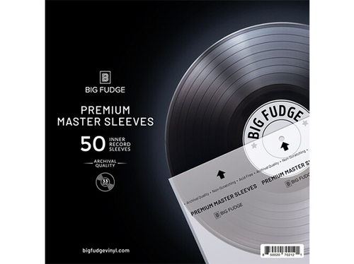 Big Fudge 12-Inch Premium Master Archival Quality Inner Record Sleeves (50 ct.)