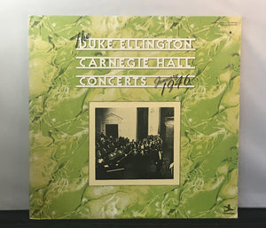 The Duke Ellington Carnegie Hall Concerts Album Cover Front