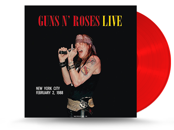 Guns N' Roses - Live In New York City February 2, 1988 Vinyl LP