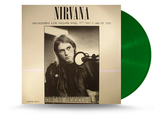 Nirvana ‎- Broadcasting Live KAOS-FM 1987 & SNL-TV 1992 Vinyl LP (DOR2124H)