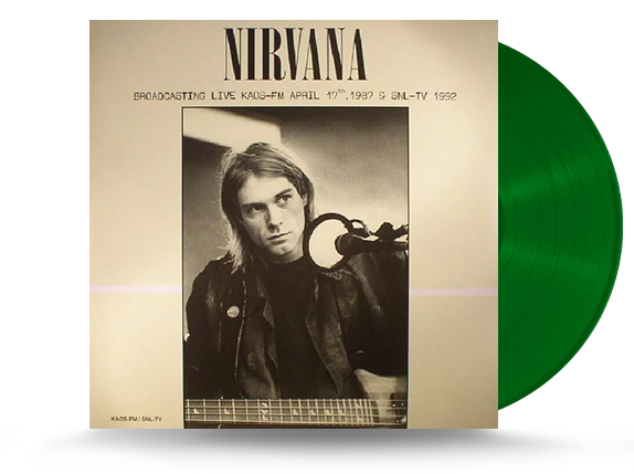 Nirvana ‎- Broadcasting Live KAOS-FM 1987 & SNL-TV 1992 Vinyl LP (DOR2124H)