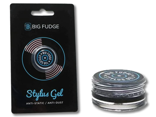 Big Fudge Stylus Gel (Anti-Static & Anti-Dirt Turntable Needle Cleaning Gel)