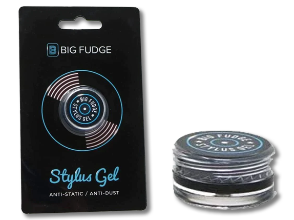 Big Fudge Stylus Gel (Anti-Static & Anti-Dirt Turntable Needle Cleaning Gel)