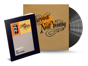 Neil Young - Harvest Book + Vinyl Gift Bundle