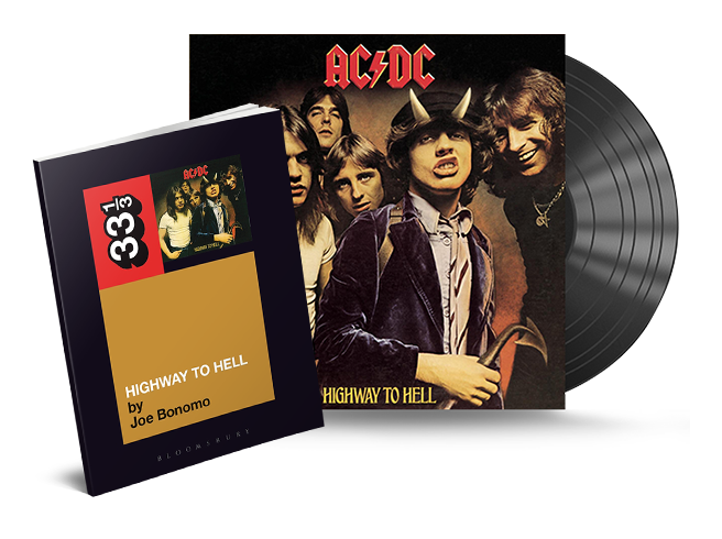 AC/DC - Highway to Hell Book + Vinyl Gift Bundle