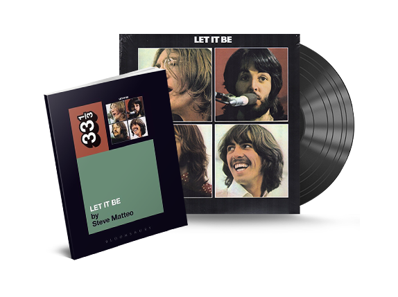 Beatles - Let It Be Book + Vinyl Gift Bundle