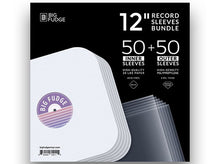 Load image into Gallery viewer, Big Fudge 12-Inch Inner &amp; Outer Record Sleeves Bundle (100 ct.) [50 each]