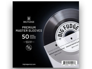 Big Fudge 7-Inch Premium Master Archival Quality Inner Record Sleeves (50 ct.)