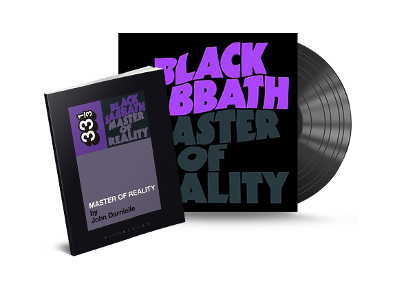 Black Sabbath - Master of Reality Book + Vinyl Gift Bundle