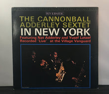 Load image into Gallery viewer, Cannonball Adderley Sextet - In New York Album Cover Front