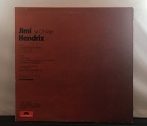 Jimi Hendrix - Isle of Wight Album Cover Back