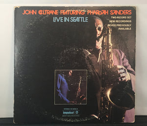John Coltrane Live in Seattle Album Cover Front