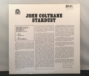 John Coltrane Stardust Album Cover Back