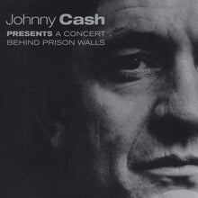 Load image into Gallery viewer, Johnny Cash A Concert: Behind Prison Walls (Limited Edition, Red, Black, &amp; White Marble Colored Vinyl) Vinyl