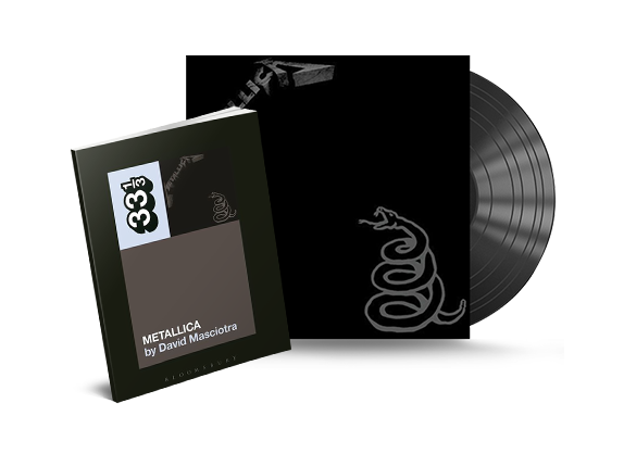 Metallica - The Black Album Book + Vinyl Gift Bundle