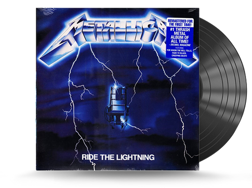 Metallica - Ride The Lightning Vinyl LP (BLCKND004R-1)