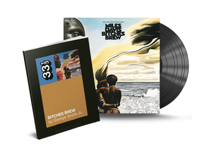 Miles Davis - Bitches Brew Book + Vinyl Gift Bundle