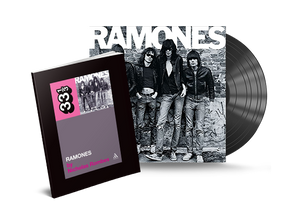 Ramones - Ramones Book + Vinyl Gift Bundle