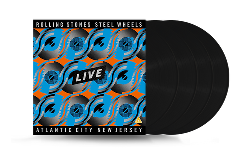 The Rolling Stones - Steel Wheels Live Vinyl 4 LP Black Vinyl (0874194)