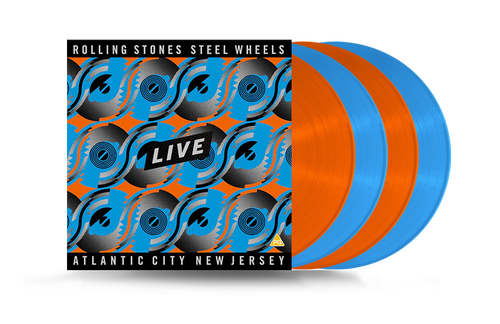The Rolling Stones - Steel Wheels Live Vinyl 4 LP Colored Vinyl (0874195)