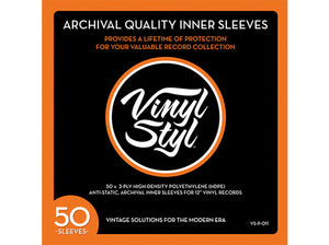 Vinyl Styl™ Archival Quality Inner Sleeves