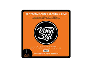 Single Clear Vinyl Outer Protective Sleeve