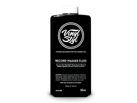 Vinyl Styl® Washer Fluid Refill (32oz) for Deep Groove Record Washer